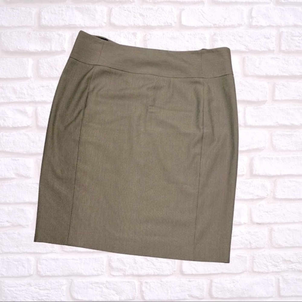 Apt. 9 Herringbone Hazelnut Pencil Skirt